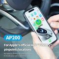 AP200 Mini Billader / Køretøjssporer - Apple Find My Compatible - Sort