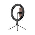 APEXEL APL-FL10JJ13Y 26 cm LED-ringlys til fotografering Selfie Fill Light med stativ og telefonholder