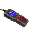 AT500 OBD2-scanner - bildiagnosticeringsværktøj med 2.4" TFT-skærm - sort / rød