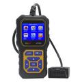 AT500 OBD2-scanner - bildiagnosticeringsværktøj med 2.4" TFT-skærm - sort / gul