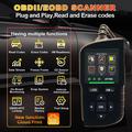 AT700 OBD2-diagnosescanner til biler med 2.4" TFT-skærm - sort