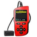 AT700 OBD2-diagnosescanner til biler med 2.4" TFT-skærm - rød