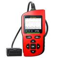 AT700 OBD2-diagnosescanner til biler med 2.4" TFT-skærm - rød