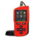 AT700 OBD2-diagnosescanner til biler med 2.4" TFT-skærm - rød