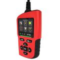 AT700 OBD2-diagnosescanner til biler med 2.4" TFT-skærm - rød
