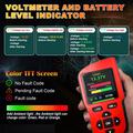 AT700 OBD2-diagnosescanner til biler med 2.4" TFT-skærm - rød