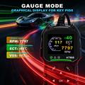 AT900 OBD2-diagnosescanner til biler - 2.4" - sort