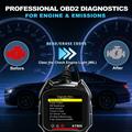 AT900 OBD2-diagnosescanner til biler - 2.4" - sort