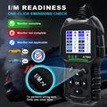 AT900 OBD2-diagnosescanner til biler - 2.4" - sort