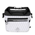 AZELA A1388 20L multifunktionel skuldertaske - hvid / sort