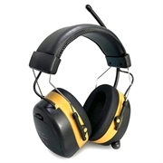 Gaming-headset med aktiv støjreduktion og over-ear-design EM6605 - Sort / gul