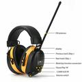 Gaming-headset med aktiv støjreduktion og over-ear-design EM6605 - Sort / gul