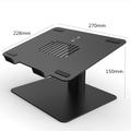 Adjustable Desk Stand for Laptop E8A - 17.3" - Sort