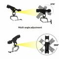 Justerbar fiskestangsholder med klemme - 270° multivinkel