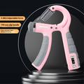 Justerbar håndgrebsstyrker med mekanisk tæller - Pink