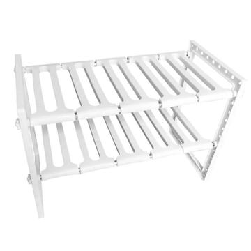 Justerbar Reol til Underskab / Vaskeskab - hvid