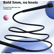 Justerbart springtov til børn - 2.8m - sort