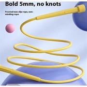 Justerbart springtov til børn - 2.8m - gul