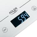 Adler AD 3170 Digital Kitchen Scale - 15kg - White