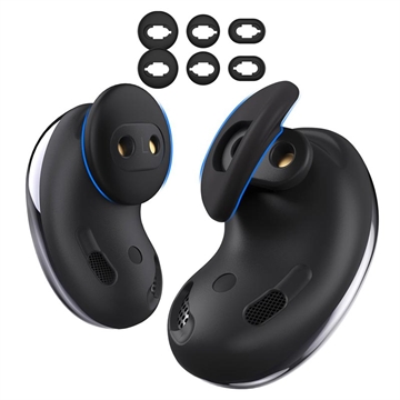 Samsung Galaxy Buds Live Ahastyle PT132 Silikone ørepropper - Sort