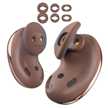 Samsung Galaxy Buds Live Ahastyle PT132 Silikone ørepropper - Brun