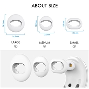 Samsung Galaxy Buds Live Ahastyle PT132 Silikone ørepropper