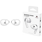 AirPods 4 Ahastyle PT66-4 støjdæmpende ørepropper i silikone - hvid