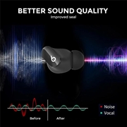 Beats Studio Buds/Buds+/Fit Pro Ahastyle WG150 Silikone ørepropper - Sort