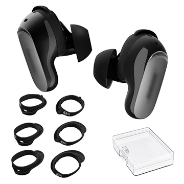 Bose QuietComfort Ultra/Ultra 2 Ahastyle WG197 silikone-ørepropper - sort