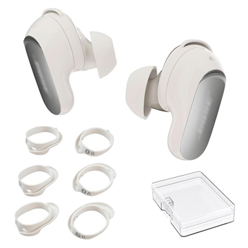 Bose QuietComfort Ultra/Ultra 2 Ahastyle WG197 silikone-ørepropper - hvid