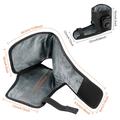 Luftkompressions-ankelmassager med varme - 4 niveauer, 3 varmeindstillinger og NTC-styring - 2 stk. - Sort