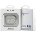 AirPods 4 Guess Metallic Script Charm-etui - Guld