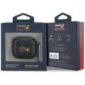 AirPods 4 Oracle Red Bull Carbon Logo Etui - Sort