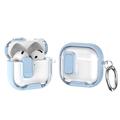 AirPods 4/AirPods 5 beskyttende hybrid-etui med lås og krog