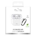 AirPods 4 Puro 0.3 Nude TPU-etui - gennemsigtigt