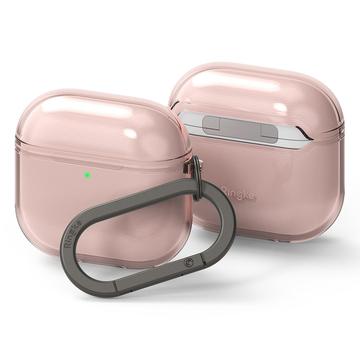 AirPods 4 Ringke silikoneetui - stødsikker beskyttelse - Pink