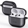 AirPods 4 Tech-Protect Magmat Hybrid-etui - mat sort