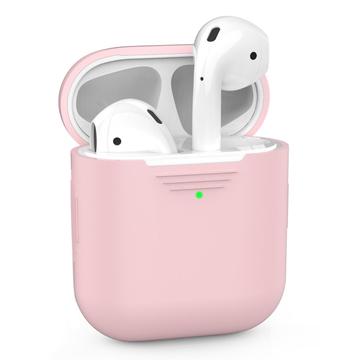 AirPods/AirPods 2 AhaStyle PT02-3 Premium Silikone Cover - lyserød