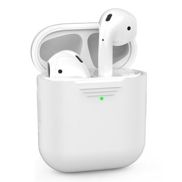 AirPods/AirPods 2 AhaStyle PT02-3 Premium Silikone Cover - hvid