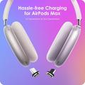 AirPods Max trådløs opladningsholder med Smart Sleep-tilstand - sort
