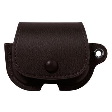 AirPods Pro 3 taske i rygsækstil med nøgleringsspænde - mørkebrun