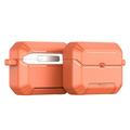 AirPods Pro 3 Dux Ducis Pecs Etui med stativ og legeringskrog - Orange