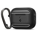 AirPods Pro 3 Spigen Rugged Armor TPU Cover - Sort