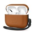 AirPods Pro 3 Tech-Protect NaturalFit læderetui - brun