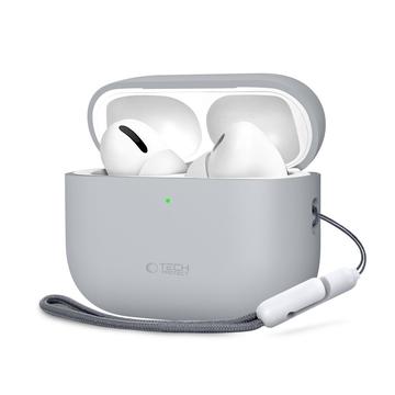 AirPods Pro 3 Tech-Protect silikoneetui - Farveblyantgrå