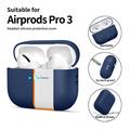 AirPods Pro 3 Tech-Protect silikoneetui - Marineblå