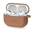 AirPods Pro/AirPods Pro 2 Tech-Protect Silikone Reb Etui - Chokoladebrun