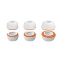 AirPods Pro/Pro 2 AhaStyle WG181 udskiftningsørepropper - 3 par - hvid / orange
