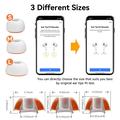 AirPods Pro/Pro 2 AhaStyle WG181 udskiftningsørepropper - 3 par - hvid / orange