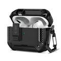 Airpods Pro 3 Tech-Protect Carbonox-etui - sort
